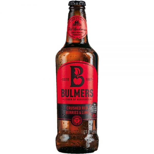 Bulmers Redberries & Lime Cider 12x500ml