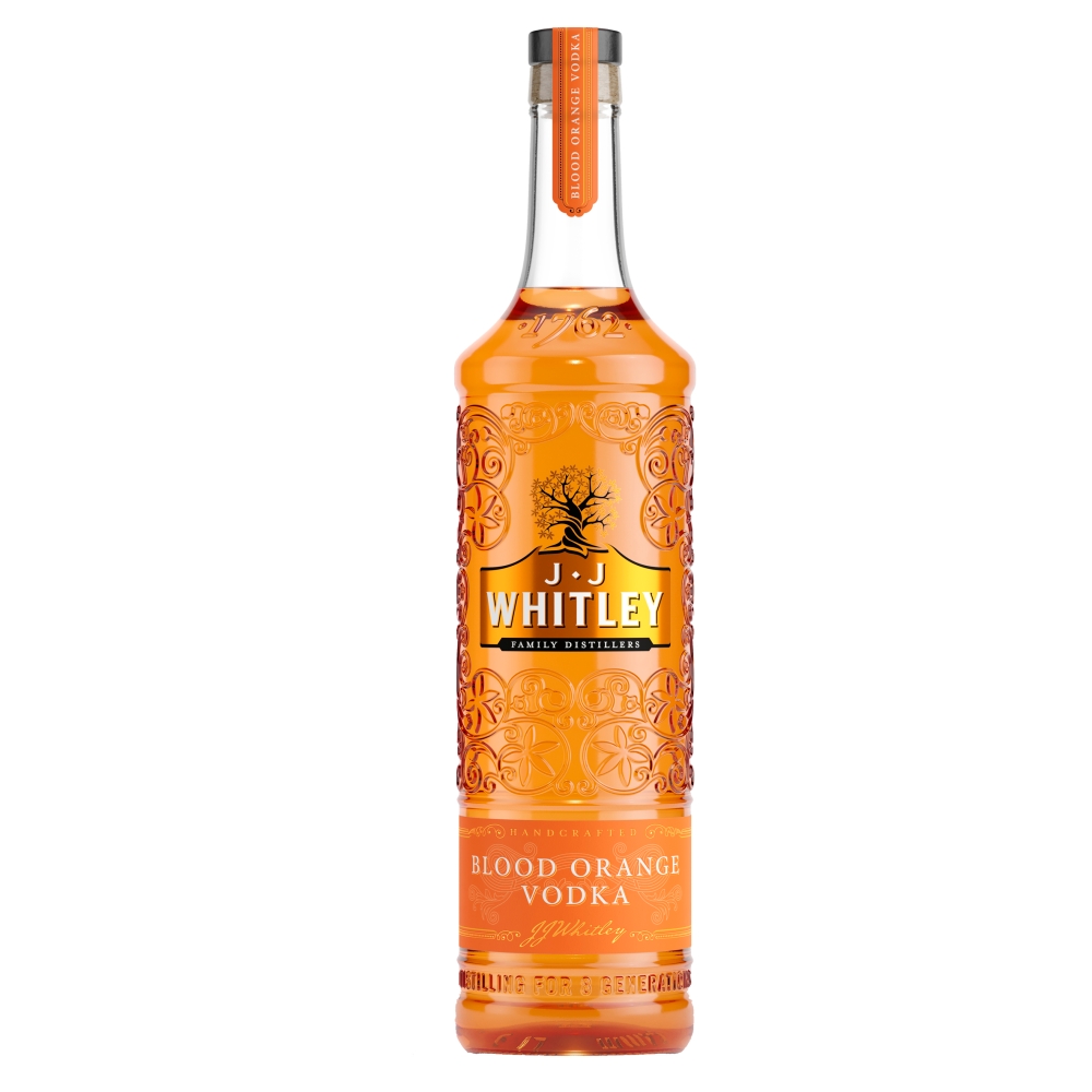 J.J Whitley Blood Orange Vodka 70cl Ale and Beer Supplies