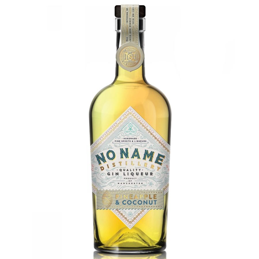 No Name Distillery Pineapple & Coconut Gin Liqueur 70cl Ale and Beer
