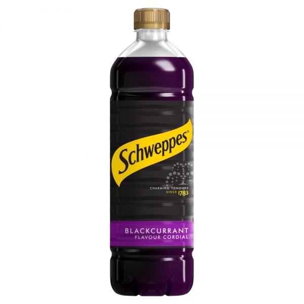 Schweppes Cordial Blackcurrant Ltr