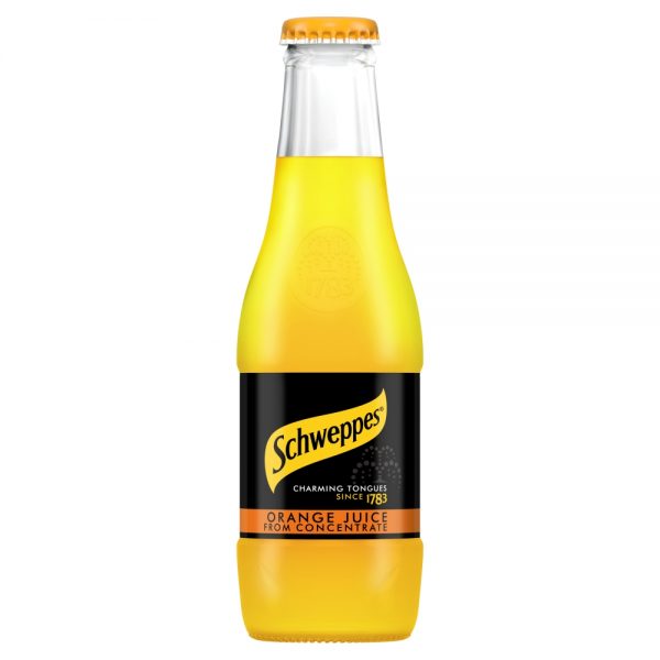 Schweppes Orange Juice 24x200ml