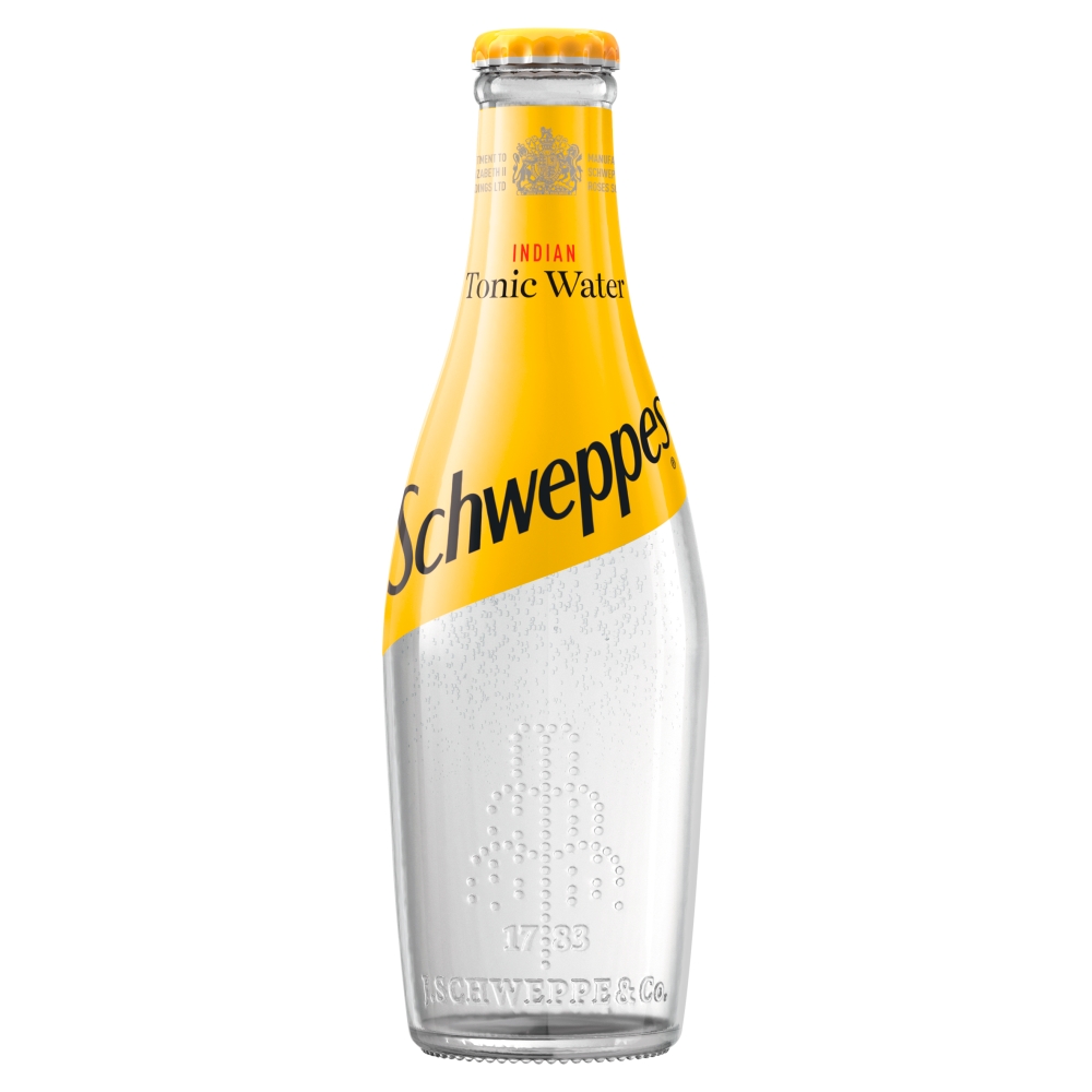 Schweppes Tonic water 24x200ml Ale and Beer Supplies