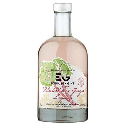 Edinburgh Rhubarb & Ginger Liqueur Gin 50cl Ale and Beer Supplies