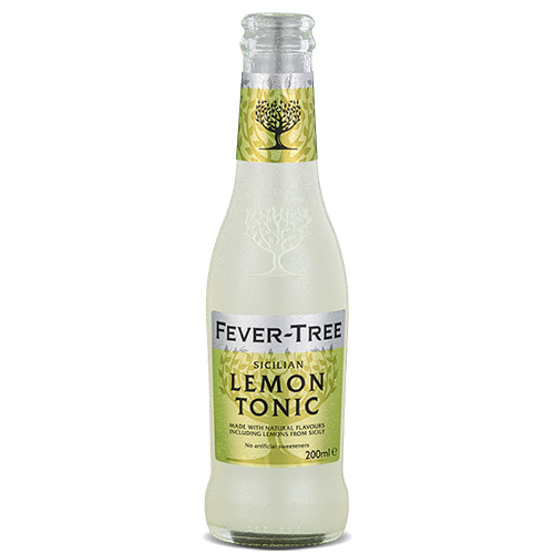 Fever Tree Lemon Tonic Water 24x200ml Ale and Beer Supplies