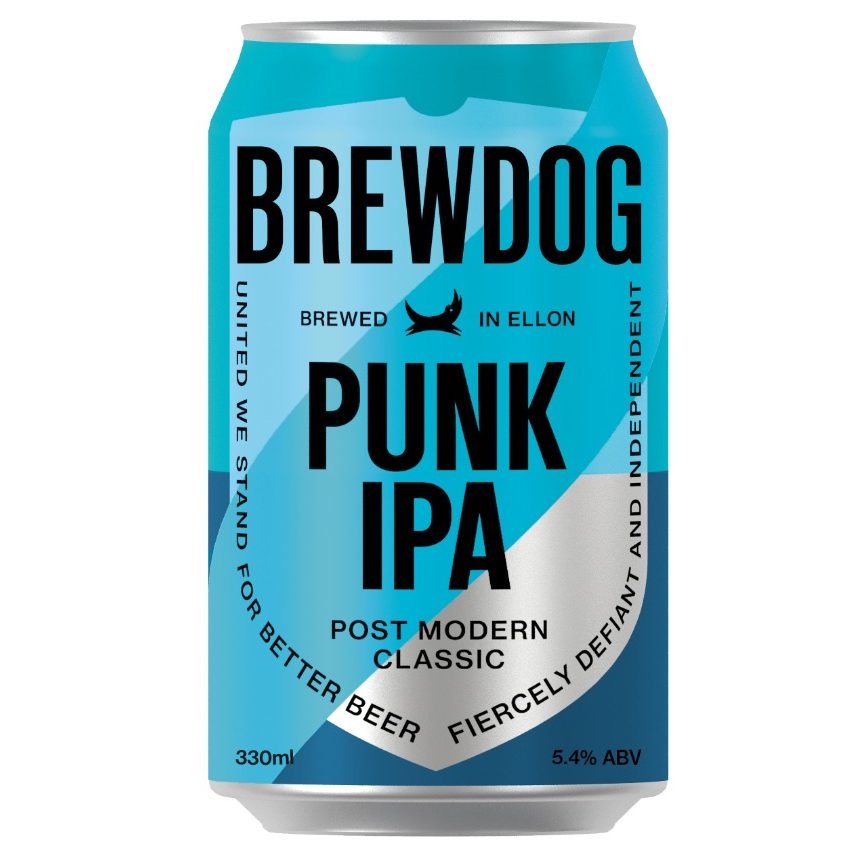 Brewdog Punk IPA Can 24x330ml Ale and Beer Supplies