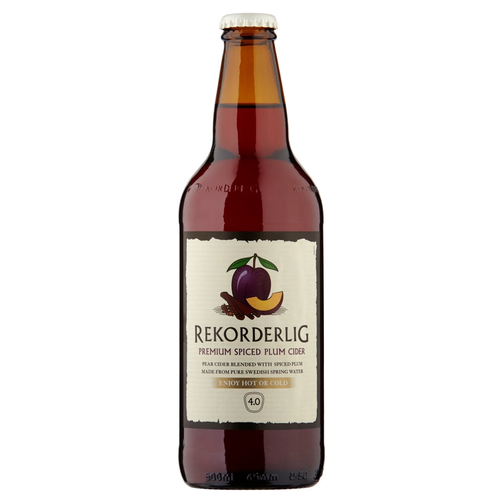 Rekorderlig Premium Spiced Plum Cider 15x500ml Ale and Beer Supplies