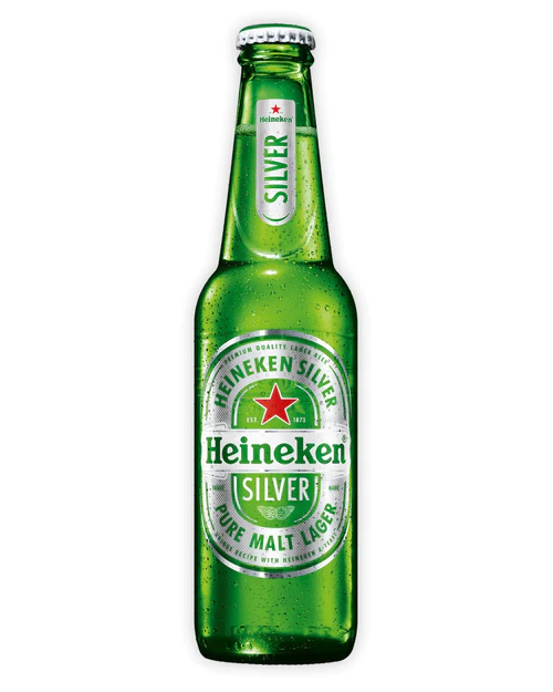 Heineken Silver 24x330ml Ale and Beer Supplies