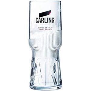 Carling Half Pint Lager Glasses 24x10oz
