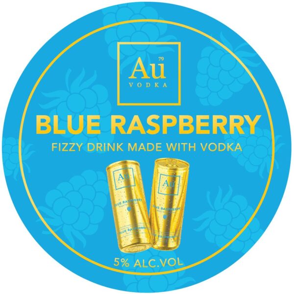 AU Vodka Blue Raspberry BIB 20ltr
