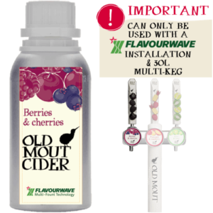 Old Mout Wave Berries & Cherries Cartridge 250ml