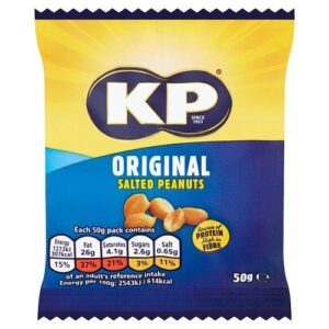 KP Salted Peanuts 21x50g
