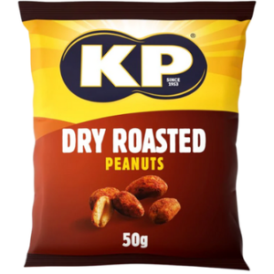 KP Dry Roasted Peanuts 21x50g