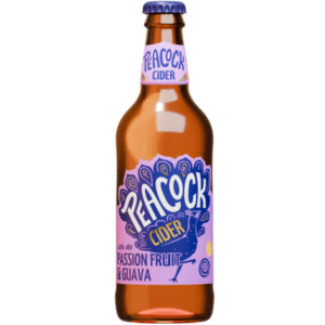 Peacock Passion Fruit & Guava Cider 12x500ml