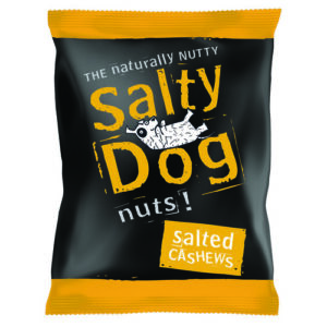 Salty Dog Salted Cashew Nuts 24x30g